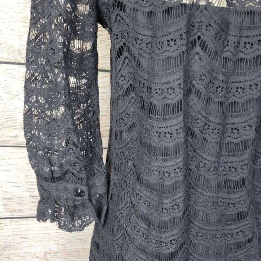 Milly of New‎ York Women’s Sheath Lined Lace Dress Black Size 2 - Picture 5 of 8